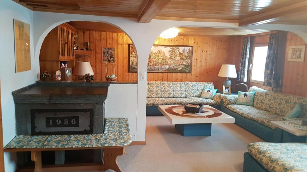 Walser Chalet Casa Paterna Disentis Exterior foto