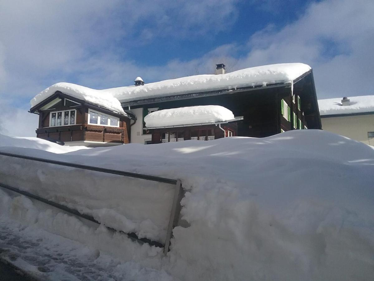 Walser Chalet Casa Paterna Disentis Exterior foto